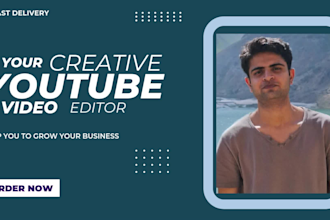 do professional editing for your youtube video