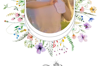 design the elegant wedding invitation or itinerary
