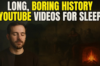 make long boring history youtube videos for sleep like sleepless historian