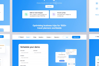 professionally design premium landing page in figma or uiux