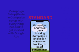 setup, optimize and manage google ads adwords ppc campaigns
