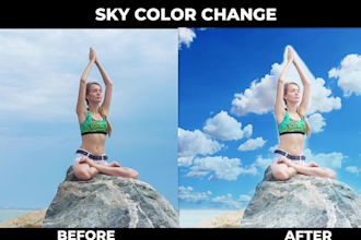 do product photo retouching with photoshop work