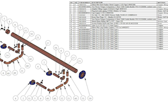 make interactive technical illustration, instruction manual, patent drawings