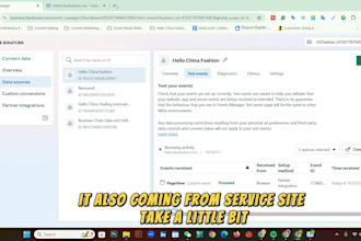 set up or fix meta pixel conversion api and ga4 with GTM