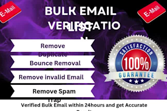 verify clean bulk email lists for accurate, valid leads fast