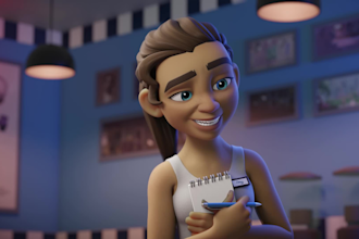 do marvellous 3d character animation and kids animation with full experience