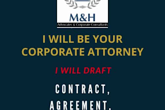 draft legal documents affidavits, legal notices, motions, tcs, privacy policy