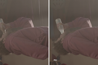 do tracking, clean up, inserting objects, compositing