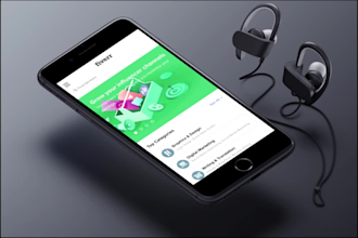 create an animated gif  simulating your website on an ipad or iphone