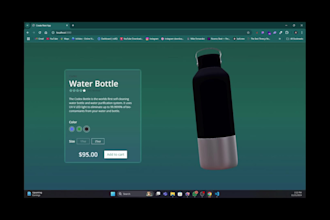 create animated websites using threejs,react,gsap and framer