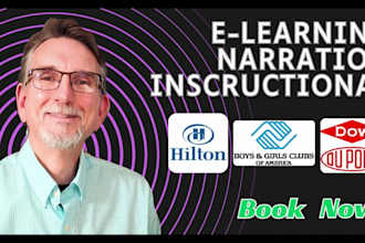 record a professional american elearning voiceover