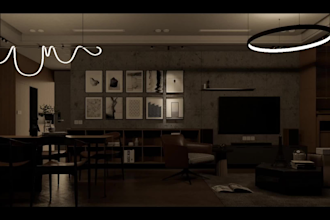 provide 3d interior design services and renderings