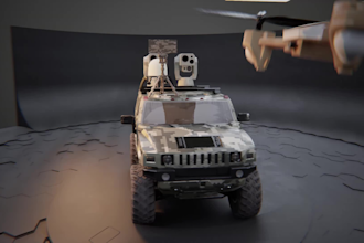 create realistic 3d vehicle models for games, film, and VR