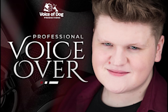 record your young american male voice over