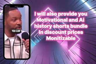 create motivational reels and ai history shorts with subtitles and caption