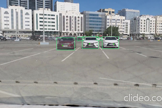 implement a car parking system using tensorflow