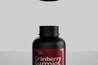 render 3d bottle and supplement animation 3d medical animation 3d cgi supplement