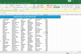 clean, format, merge, split excel data