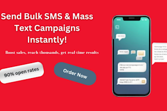 send bulk sms text message marketing, mass bulk message campaign, sms blast