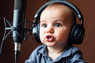 create viral ai baby podcast videos