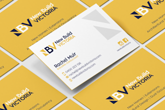 design a minimalist luxury business cards