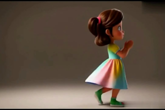 create 3d animation videos, kid music video and easter songs