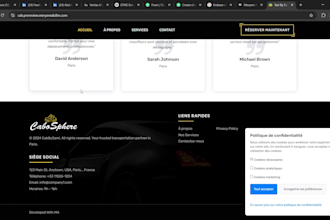 build a custom taxi booking website with map and admin panel