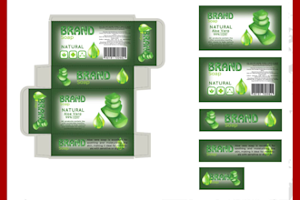 create custom product packaging design and mockups