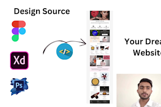 convert figma to html css responsive website design bootstrap
