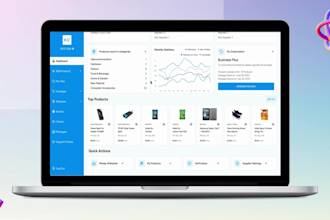 develop no code saas mobile app, dashboard, and web app
