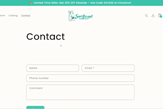 build a high converting shopify store, mobile friendly,