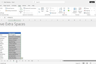 clean up messy excel data and organize it