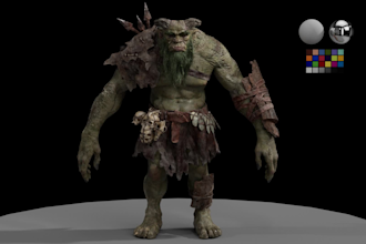 create a aaa quality character for you