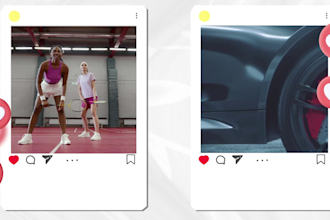 create professional instagram reels, stories or post, tik tok ads