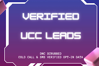 provide mca ucc and a paper lender declined leads