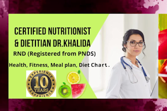 be your online personal trainer dietitian and nutritionist