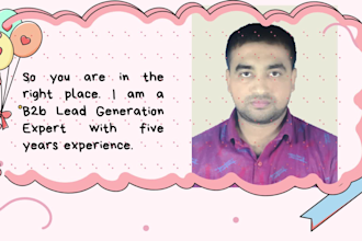 provide b2b leads with decision maker contact info