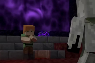create custom 3d minecraft animation