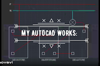 create 2d and 3d autocad drawings and tinkercad 3d models