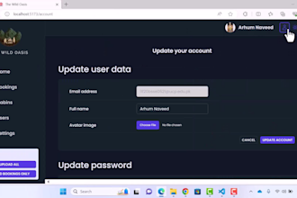 be full stack web developer using react js node js mongodb