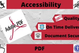 make your PDF accessible wcag aa and section 508 standard