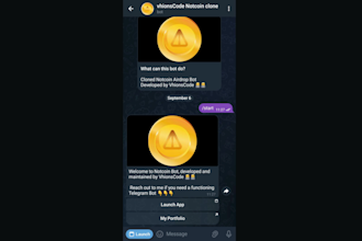 be your telegram airdrop bot developer