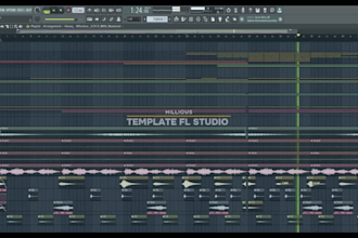 make template melodic techno, melodic house