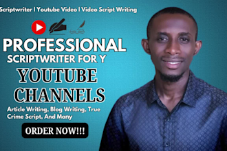 be your youtube video scriptwriter true crime bodycam video scriptwriting