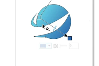 design an abstract logo, business card and flyers