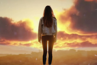 transform a still image in to an animated video loop