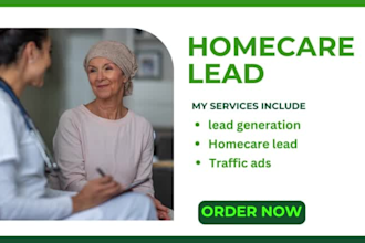 home care leads obamacare leads health care leads elderly care leads generation