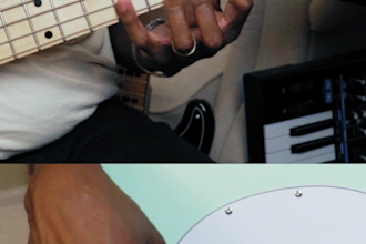 play bass guitar on your song