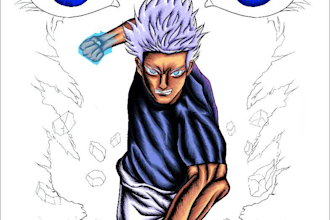 do amazing anime t shirt design for you