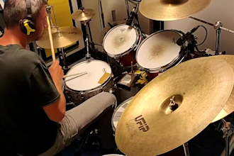acoustic professional drum recording